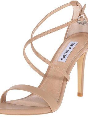 Steve Madden - Feliz - Nude - Size 7 - Strappy Heels